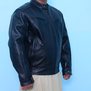 Chaqueta de Motociclista de Cuero para Exteriores, Mejor Material, Precio Razonable, Colores y Logotipo Personalizados, Chaqueta de Motociclista para Hombre - Product Image 2