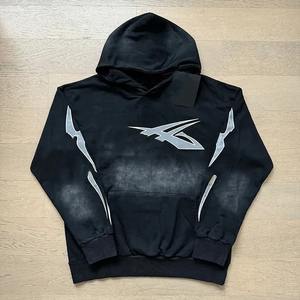 Conjunto de Dos Piezas de Sudadera con Capucha y Pantalones Deportivos para Hombre, de Alta Calidad OEM, Ropa Deportiva de Invierno, Informal, Tejida, 100% Algodón, Térmica - Product Image 5