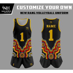 Vente en gros d'uniformes d'équipe de volley-ball unisexes de haute qualité, confortables, respirants, grandes tailles, 100% polyester, séchage rapide, personnalisables - Product Image 4