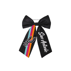 Handmade Beaded <b>Sweet</b> Game Day Bow Hair Accessories | Trending Alligator Clip Hair Bow | <b>Personalized</b> Sports Spirit Bow Party - Product Image 1
