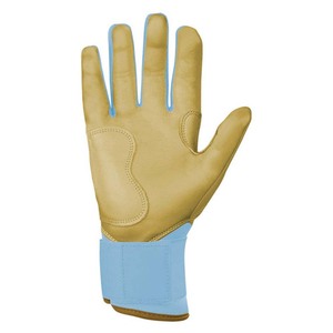 Gants de frappe en cuir bleus unisexes pour adultes, durables, ambidextres, à enfiler - Product Image 4