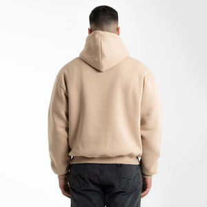 Sweat à capuche oversize de haute qualité pour hommes et femmes, style décontracté hip-hop, brodé, imprimé à l'écran, streetwear thermique - Product Image 4