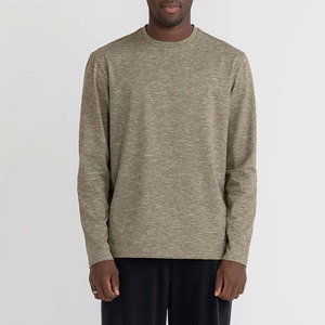 Camiseta de Manga Larga para Hombre, Diseño de Sublimación de la Mejor Calidad, Cuello Redondo, Corte Regular, Estilo Urbano 2026, Transpirable y de Secado Rápido - Product Image 1
