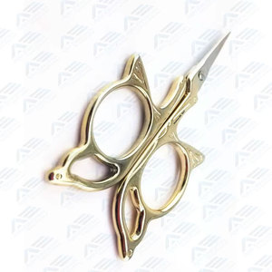 Blade Hair Dressing Shears Sharp Tip Rubber Handle Hairdresser Use Vintage <b>Sewing</b> Fancy Embroidery <b>Scissors</b> Fancy <b>Scissors</b> - Product Image 4