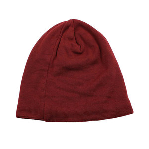 High Density Real Leather Beanie Men's Custom Logo Professional Winter Outerwear Fashion Apparel Cotton Acrylic <b>Wool</b> Breathable - Product Image 3