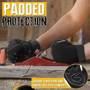 ถุงมือช่างอมารา หนังสังเคราะห์เสริมแรง ป้องกันความร้อน ทนทาน กันลื่น เหมาะสำหรับงานหนัก - Product Image 5