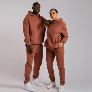 New Men's Regular Fit Hooded Gym <b>Workout</b> <b>Hoodies</b> Jogging Tracksuits Embroidery Streetwear Cotton Cargo Pants Plus Size OEM - Product Image 6