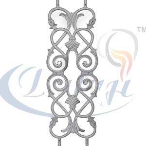 Rampe en fonte grise Royal, finition super sablée hautement polie, durable, pour escalier et balcon, design élégant, robuste - Product Image 1