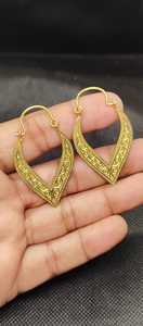 Pendientes Colgantes de Latón Chapado en Oro, Modernos y de Moda, Joyería de Fantasía para Mujer, Personalizables para Bodas y Cumpleaños - Product Image 4