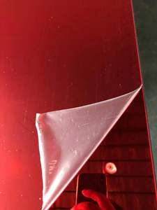 Plaque acrylique miroir unidirectionnel en PMMA noir, 3 mm, 4x8, 1 mm, 4 pieds x 8 pieds, colorée - Product Image 4