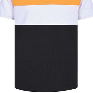 Vêtements décontractés avec logo personnalisé brodé, imprimé, tricoté en coton et fibre de bambou, motif uni, respirant, manches courtes, chemise de golf - Product Image 3