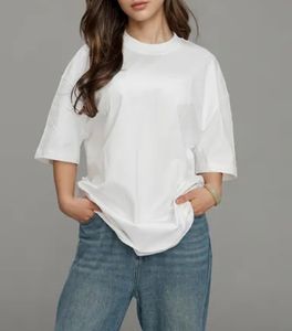 เสื้อยืดคอกลมโอเวอร์ไซส์ผ้าฝ้าย 100% ถักนิตติ้ง สวมใส่สบาย ระบายอากาศได้ดี เป็นมิตรกับสิ่งแวดล้อม เหมาะสำหรับฤดูร้อน เสื้อยืดผู้ชาย - Product Image 3