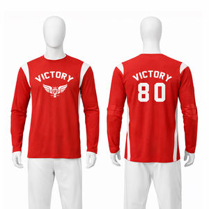 Camiseta de Motocross Personalizada de Manga Larga, Transpirable, para Motociclismo, Carreras MX, Off-Road, Ropa Deportiva para Motocicleta - Product Image 1