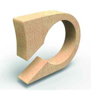 Brazalete de Madera de Mango Hecho a Mano, Joyería Escultural Moderna, Brazalete de Madera Sisoo con Diseño Curvo y Facetado, Ligero y Atrevido - Product Image 4