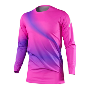 Jersey de Motocross Personalizado OEM, Talla Grande, Transpirable, Resistente al Viento, Alta Calidad, % Poliéster, Manga Larga, Equipo de Protección para Motociclismo - Product Image 1