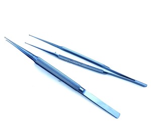แหนบคีบจับละเอียดคุณภาพระดับมืออาชีพ ปลายแหลมพิเศษ สำหรับเครื่องมือตรวจตาแบบมืออาชีพ - Product Image 2
