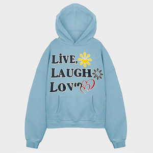 Nouveaux sweats à capuche d'hiver pour hommes 100% coton de haute qualité, design personnalisé, streetwear, poche, vente en gros d'usine - Product Image 3