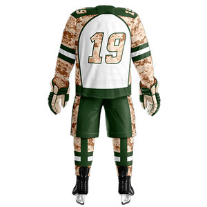 Dernier design, uniforme de hockey sur glace unisexe pour adultes de haute qualité, respirant, 100% polyester, nouvelle arrivée - Product Image 3