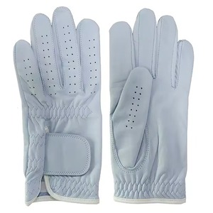 Gants de golf en cuir PU, respirants, antidérapants, avec sangle de poignet réglable, unisexes, pour le sport - Product Image 2