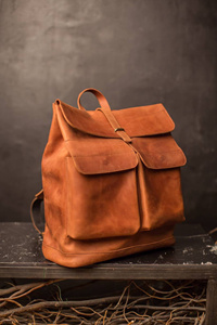 Premium Genuine Leather Fringe Handbag for Women – Vintage Boho Style Shoulder <b>Bag</b> with Tassels & <b>Studded</b> Detail - Product Image 3