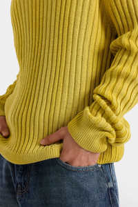 Suéter de Punto Acanalado para Hombre, Transpirable, Cuello Redondo, Cómodo, Hecho en Pakistán, en Oferta - Product Image 3