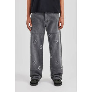 Pantalones Vaqueros de Mezclilla para Hombre, Estilo Vintage, Alta Calidad, Cómodos, Duraderos, Casuales, para Exteriores, a la Moda - Product Image 3