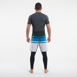 <b>Combat</b> Sports MMA Fight <b>Shorts</b> <b>for</b> <b>Men</b>-Lightweight Blue Gradient Grappling Trunks B2B Training Wear OEM Supplier Sialkot - Product Image 2