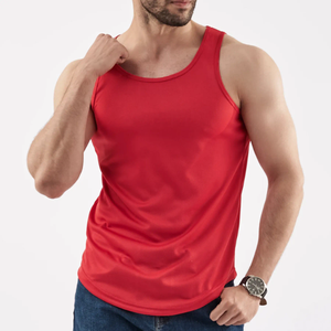 Summer Tank Tops Breathable Moisture Wicking Spandex Singlet Gym <b>Clothes</b> Wholesales Active Top for Summer Exercise - Product Image 3