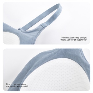 Soutien-gorge de sport personnalisé à la dernière mode, soutien-gorge de sport pour femmes, OEM, séchage rapide, bonne qualité, soutien-gorge de sport sans couture - Product Image 4