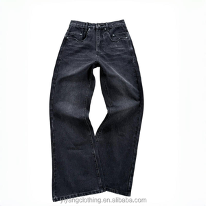 MEESAM Jeans de Mezclilla para Hombre y Mujer, 100% Algodón, Secado Rápido, Estilo Vintage, Corte Regular, Lavado Casual, Estilo Recto, para Invierno - Product Image 4