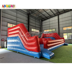 Carrera de obstáculos de juego Wipeout inflable de grado comercial para negocios de alquiler y eventos de Carnaval - Product Image 4