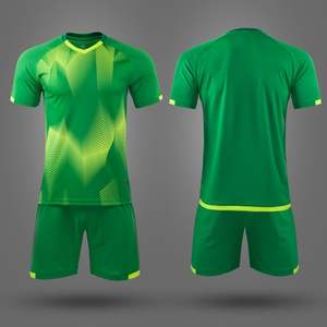 Camisetas de Fútbol Personalizadas para Adultos, Sublimadas, al por Mayor, de Manga Corta, Secado Rápido, 100% Poliéster, para Entrenamiento de Fútbol - Product Image 4