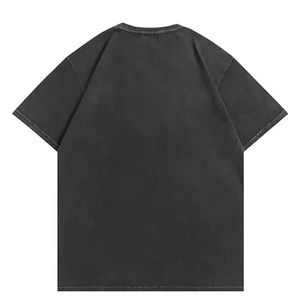 Camiseta Oversize al por Mayor OEM, Diseño con Logotipo Personalizado, Secado Rápido, Color Sólido, Camiseta para Hombre, Ropa de Verano - Product Image 2