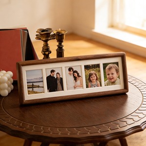 Solid Wood Handmade Eco-Friendly <b>Bear</b> Photo Frame <b>Cute</b> Ornaments Creative Home Decorations Desktop Children Display Birthday - Product Image 3