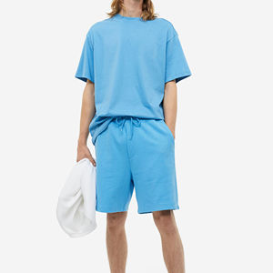 Shorts Personalizados Unisex, Shorts de Verano Estilo Urbano, Shorts Casuales Europeos y Americanos para Gimnasio, Shorts Lisos para Hombre y Mujer con OEM - Product Image 1