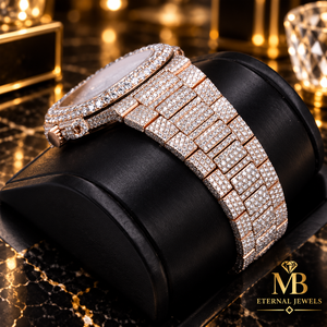 Reloj de Lujo Cuadrado de Acero Inoxidable con Diamantes para Hombre, Analógico de Cuarzo, Cristal de Zafiro, Cierre de Hebilla, Correa de 41 mm, Ancho de Correa de 26 mm - Product Image 3