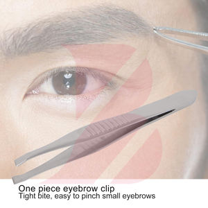 Pinzas para Cejas de Acero Inoxidable 2026, del Mejor Proveedor, Personalizadas, Recién Llegadas, Duraderas, Ligeras, Fáciles de Usar, Antideslizantes - Product Image 6
