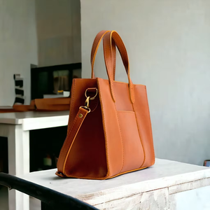 Wholesale Best Quality Women's Designer Tote Bags Fashionable Famous Handbags Custom Brand Quality Leather Manufacturer - Product Image 1