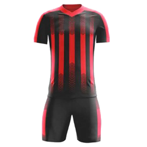 Conjunto de Camiseta y Pantalones Cortos de Fútbol Unisex Personalizables al por Mayor, 200 g/m², Tallas Grandes, Transpirable, de Secado Rápido, 100% Poliéster, Premium para Verano - Product Image 2