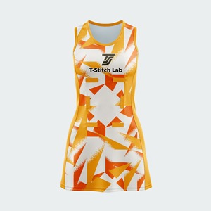 Wholesale Custom Netball <b>Uniforms</b> <b>Sexy</b> Netball Jersey Bibs Cheap Netball Dresses - Product Image 4