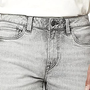 Custom Street Fashion Casual Skater Boy Jorts Wash Whisker Fade <b>Men's</b> Denim <b>Jeans</b> Half Pant Bottom <b>Short</b> Baggy Designer <b>Jeans</b> - Product Image 2
