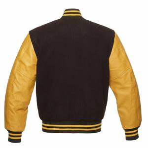 Blouson universitaire Letterman en gros, grande taille, respirant, en fausse fourrure de mouton pour l'hiver - Prix promotionnel - Product Image 5