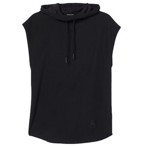 Sudaderas sin Mangas Personalizadas para Hombre, Estilo Fitness, Mezcla de Algodón, Ropa Deportiva Atractiva para Invierno, Teñido Liso - Product Image 3