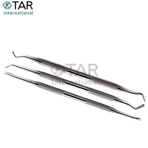 3 pièces Dental Woodson # Kit de 3 pluggers à double extrémité en composite plastique pour instruments dentaires professionnels - Product Image 2