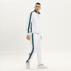 Survêtement d'hiver vintage pour homme, à capuche, uni, avec poches latérales, fermeture à cordon de serrage, coupe ample, respirant, séchage rapide - Product Image 3