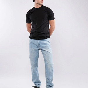 Pantalones Vaqueros para Hombre al por Mayor, Diseñados con Tela Clásica y Ajuste Cómodo para Uso Diario Informal, Logotipo y Diseño Personalizados OEM - Product Image 3