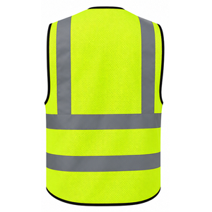 Chaleco de Seguridad para Trabajos Viales, Alta Visibilidad, Reflectante, Ropa de Trabajo Personalizada, Proveedor Mayorista, Fabricante, Ropa Protectora para Personal de Tráfico - Product Image 2