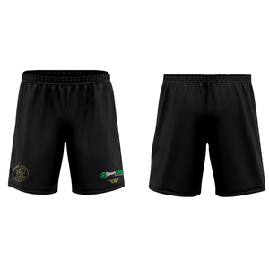 Custom Designed Sublimation Soccer & Basketball Shorts with Front Logo Mid <b>Elastic</b> Waist Breathable - Product Image 1