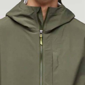 Imperméable Homme en Toile Enduite 100% Coton de Haute Qualité, Taille Personnalisée, Capuche Zippée Haut de Gamme, Imperméable, Style Streetwear Hiver, Vente en Gros - Product Image 5