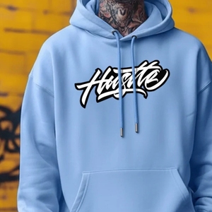 Sudaderas y Hoodies Extra Grandes de Felpa Francesa de Algodón Pesado con Bordado Personalizado, Estilo 2026, para Hombre y Mujer - Product Image 3